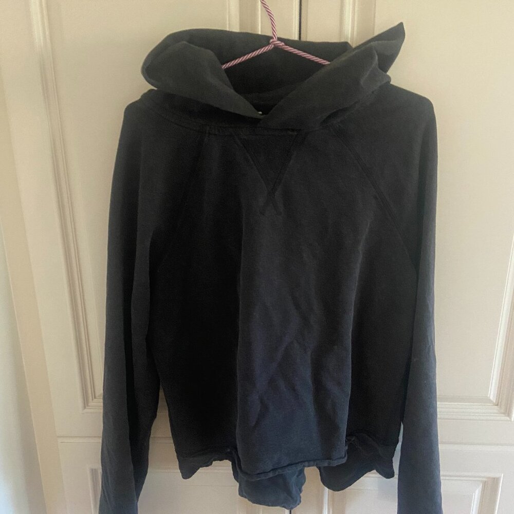Lululemon Grey hoodie sweatshirt with great back detail